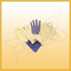 Cream Kevlar / Para Aramid Knitted Seamless Gloves