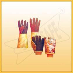 Red&Gold Aluminized Gloves
