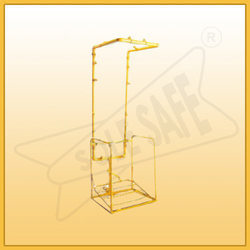 Yellow Multiple Nozzle Platform Showers