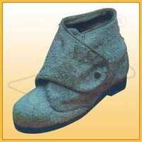 Asbestos Safety Shoes - Woven High Heat Resistance AMC-41, Leather/Nitrile Sole, Gray Color, Sizes 6-10 | Durable, Temperature Resistant, Composite Toe Design