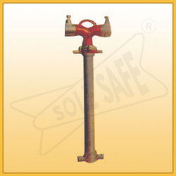 Double Fire Hydrant Stand Pipe Application: Commercial