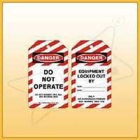 Lockout Tags - Siquer Shape | Versatile Application For Doors And Metal/wood Cabinets