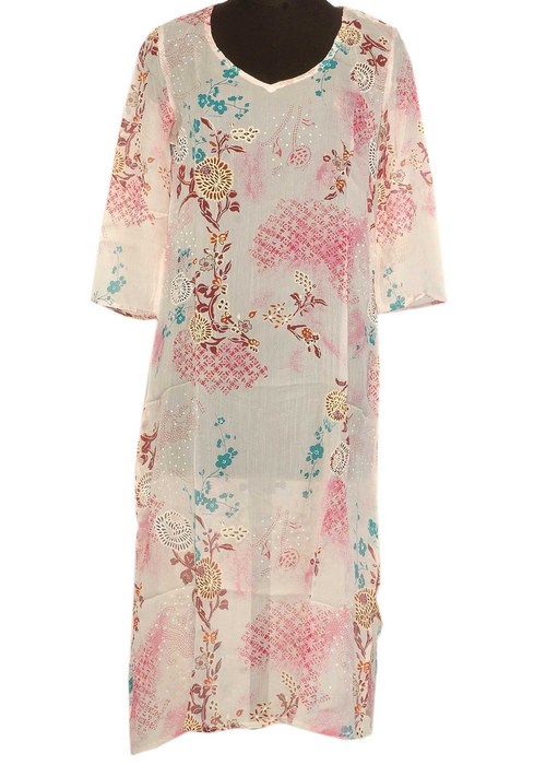 Fashionable Printed Kaftan for Ladies