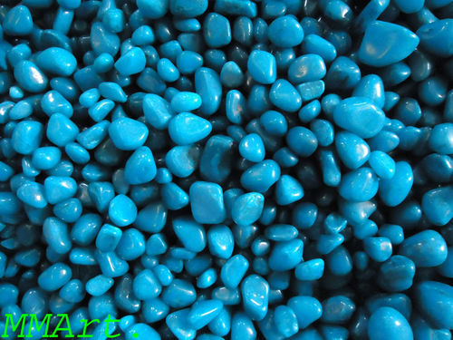 Aqua Green color Pebble - Aqua Green color Pebble Exporter ...