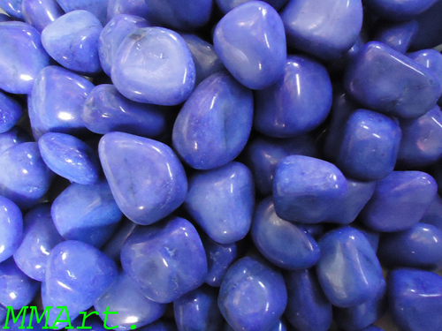 Blue Polished Cobble