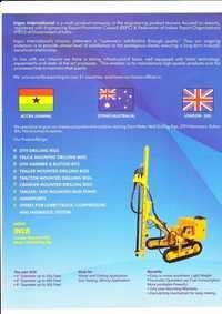 Crawler Drilling Machine - Diesel Engine, 100 Hp Power | 100m Drilling Depth, 150mm Diameter, Robust Steel Crawler Tracks