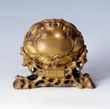 Bronze Laughing Buddha Statue
