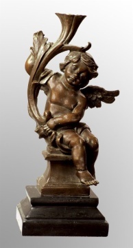 Statue Candle Holder
