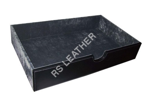 Leather Shoe Product Tray