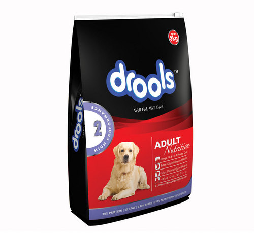 Drools High Performance Adult 3 Kg - Real Chicken, High Protein, Balanced Nutrition, Shiny Coat, Strong Immunity