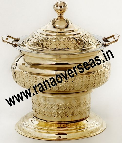 INDIAN BRASS METAL CATERING CHAFING DISH