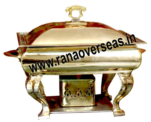 Golden Maharaja Brass Chafing Dish