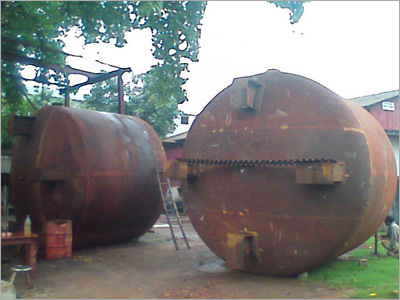 Acid Storage Tank Fabrication