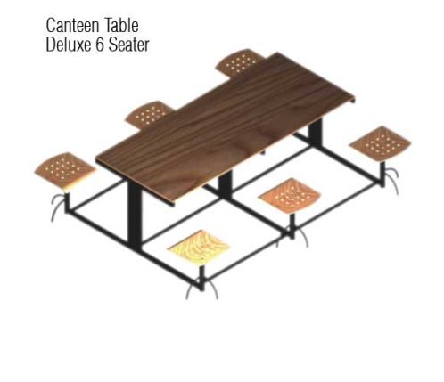 Canteen Table Deluxe 6 Seater