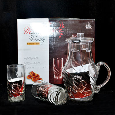 Glass Bottle Set (1 Pc)