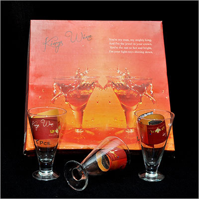 Kings Wine Set (6 Pc Wine Glass)