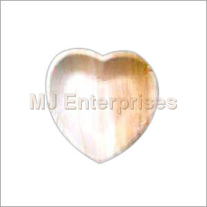 Heart Shaped Areca Plates