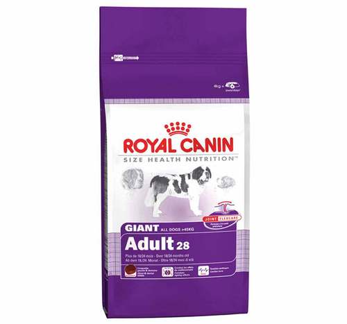 ROYAL CANIN GIANT ADULT - 4kg, 15kg | Joint Health, Aging Support, Digestion Aid, Dental Hygiene, Healthy Heart