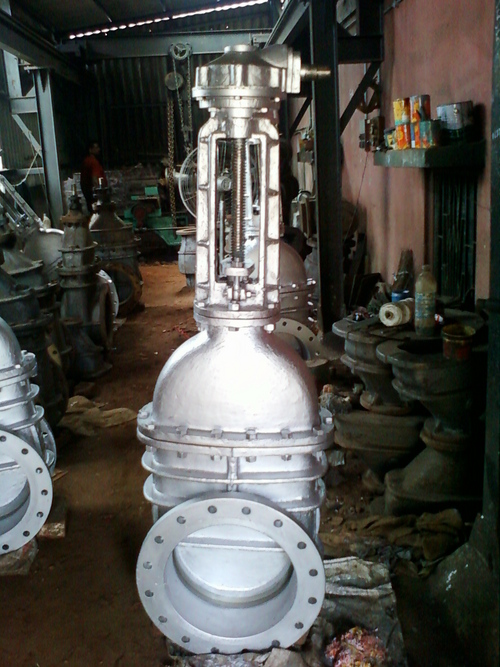 Rising Spindle Gear Operated Sluice Valve
