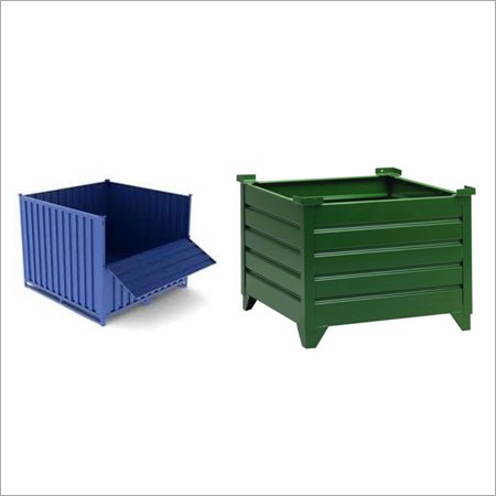 Corrugated Sheet Metal Bin