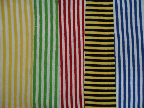 Feeder Stripe Knit Fabric