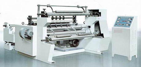 Jumbo paper roll slitting machine