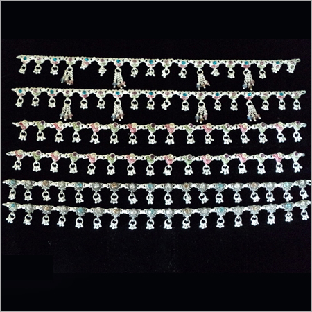 Designer Silver Payal