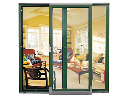 UPVC Sliding Doors - Wooden Construction 5.8 Mtrs Size Available in White Black Golden Oak Dark Oak Mahogany and Grey | Durable High Strength Easy Installation Customizable Designs