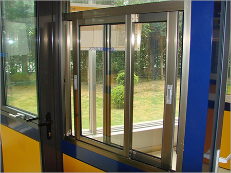 UPVC Profiles - Sliding Windows 5mm Glass Size White Color Right Lock Handle Position Durable & Weather Resistant Design Easy Installation