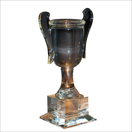 Crystal Sport Trophies - Crystal Material, Height 10-20cm, Clear Color, Square Base Shape | Elegant Design, Customizable, Durable, Smooth Finish