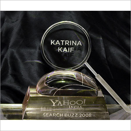 Crystal Trophies - Crystal Glass, Variable Dimensions, Clear | Elegant Design, Attractive Colors, Custom Engraving, Lightweight, Durable Material