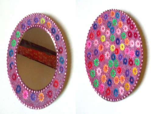 Lac Decorative Hand Mirrors