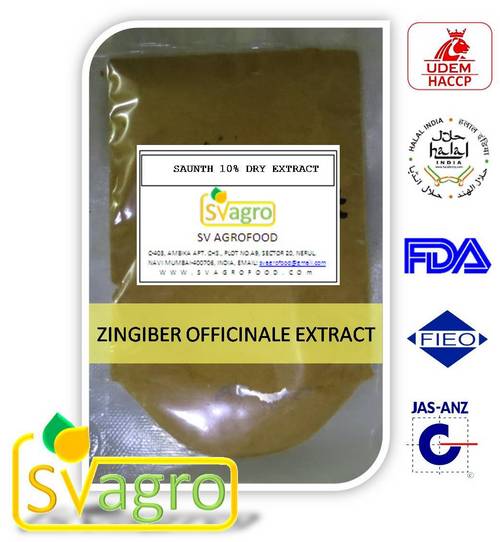 Zingiber extract