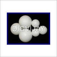 Industrial Ptfe Balls - 2-10 Mm Thickness , High Hardness 97%, Round Shape, Temperature & Chemical Resistant, Compact Design For Industrial Use