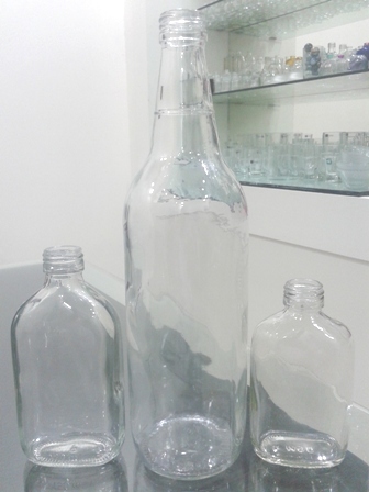 Country Liquor Glass Bottle