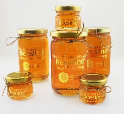 Glass Honey Jar