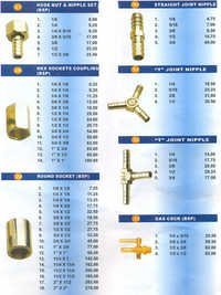 Brass Pipe Fittings And Assembly