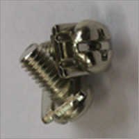 Nickle Plated Pan Combi Rectangle Washer Sem Screw