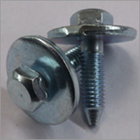 8.8 Grade Hex Bolt With Plain Washer Zinc Plated
