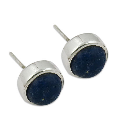 925 Sterling Silver Earring Jewellery With Lapis
