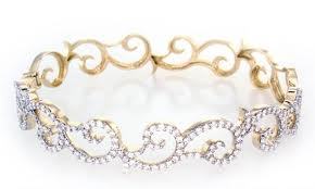 Gold Studded Bangle