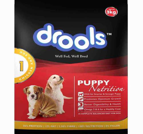 Drools Dog Food Puppy Chicken & Egg