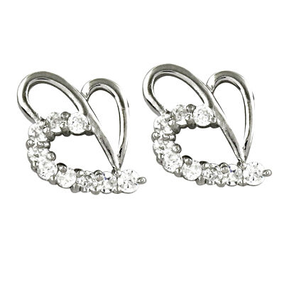Sterling Silver Hot Sale Fashionable CZ Earring