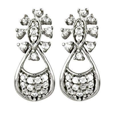 Fashion Jewelry Earrings Cz Earring Indian Manufacturer And Wholesaler Supplier