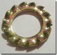 Overlapping Tooth Lock Washer