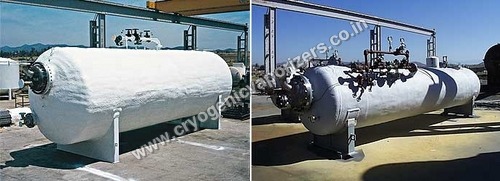 Steam Sparged (VSSU Series) Vaporizer - Na Material, 250,000 to 3,000,000 SCFH | High Capacity, Pipeline Backup, Energy Storage, Variable Ballast