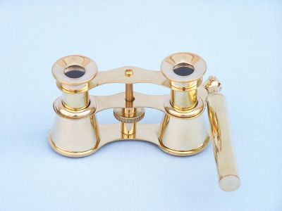 Solid Brass Binocular With Handle