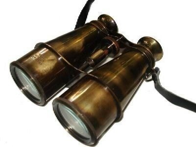 Antique Rust Look Brass Binocular