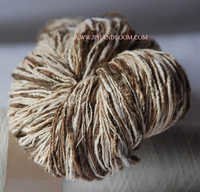 Eri & Tussar Mixed Hand Spun Yarn