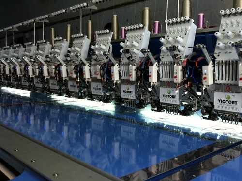 Multi Sequin Computerized Embroidery Machine